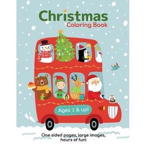 Christmas Coloring Book for Kids Ages 3-6! -- Engage Books